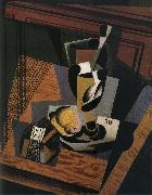 Juan Gris The still lief having cut and tobacco Sweden oil painting artist